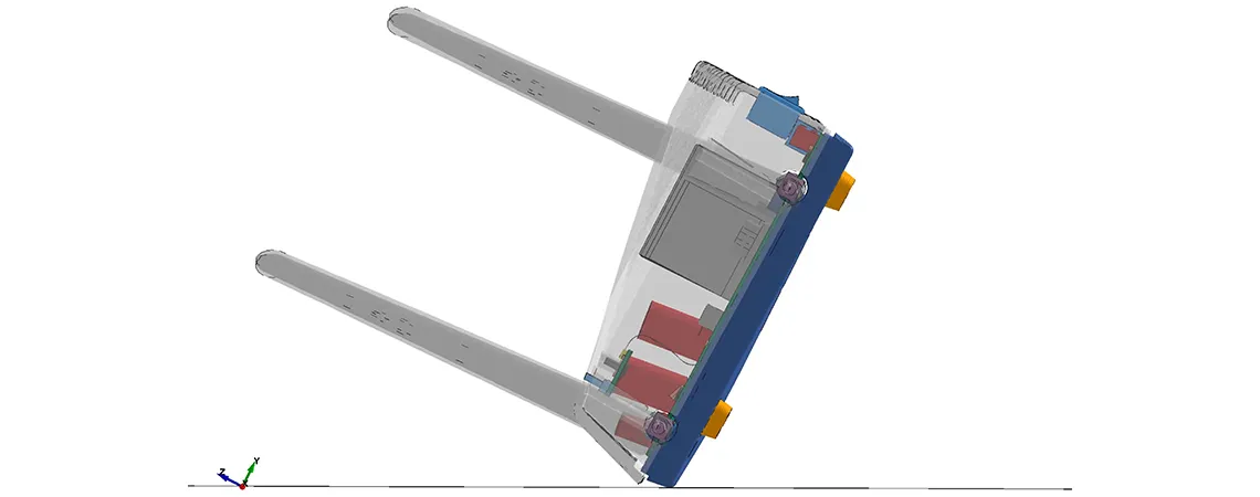 ansys-mechanical-ls-dyna-simultaneous-drop-test