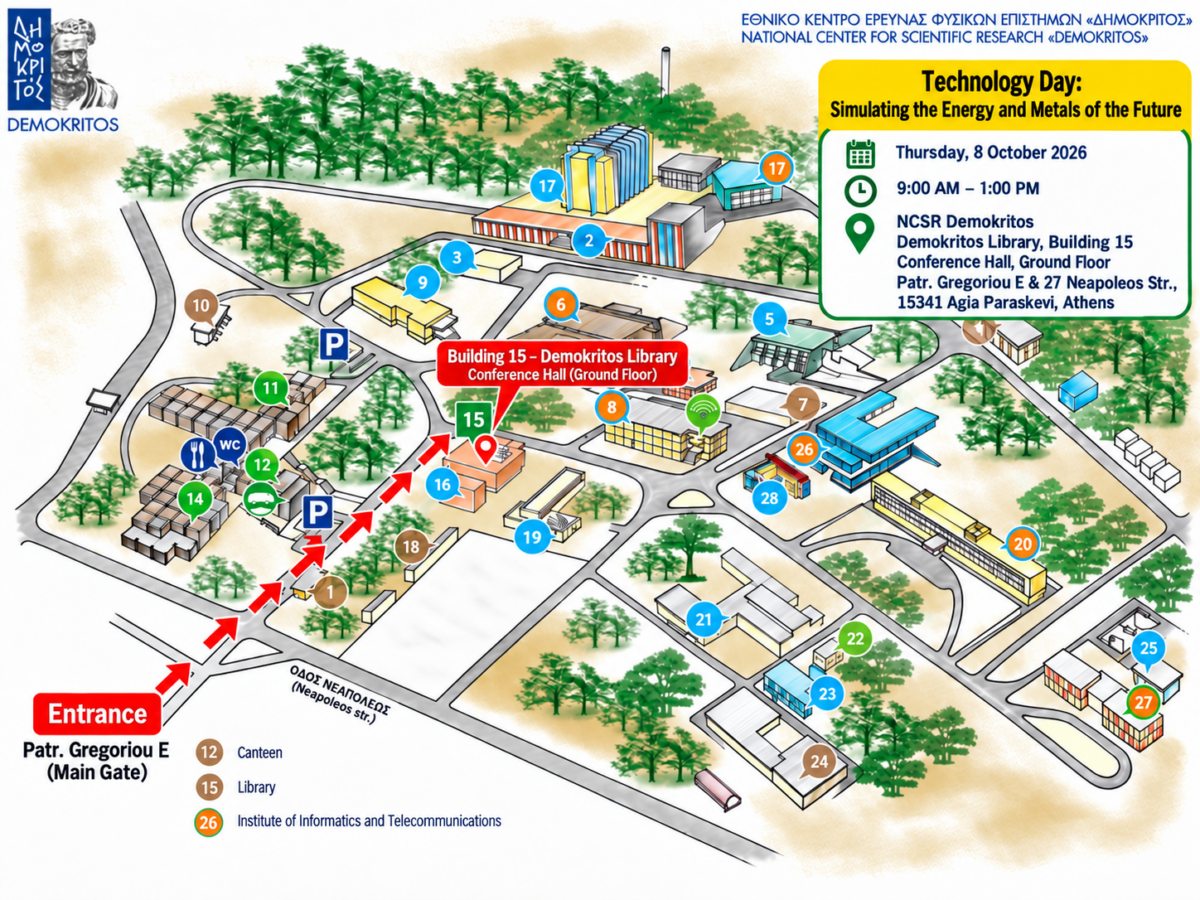 Athens TechDay 2026 - Map